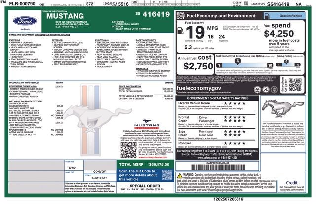 2025 Ford Mustang GT Premium
