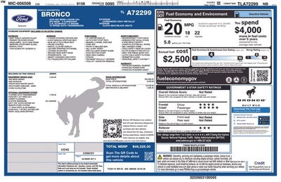 2026 Ford Bronco Big Bend In-Transit