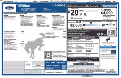 2026 Ford Bronco Outer Banks In-Transit