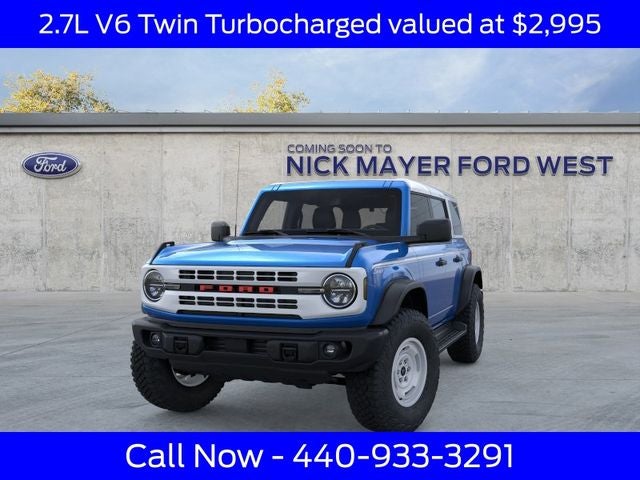 2026 Ford Bronco Heritage Edition In-Transit
