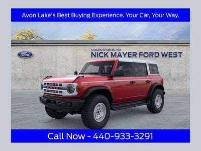 2026 Ford Bronco Heritage Edition In-Transit