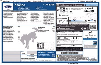 2026 Ford Bronco Outer Banks