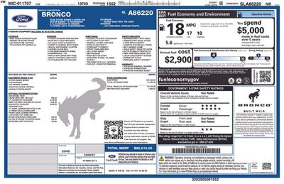 2025 Ford Bronco Outer Banks In-Transit