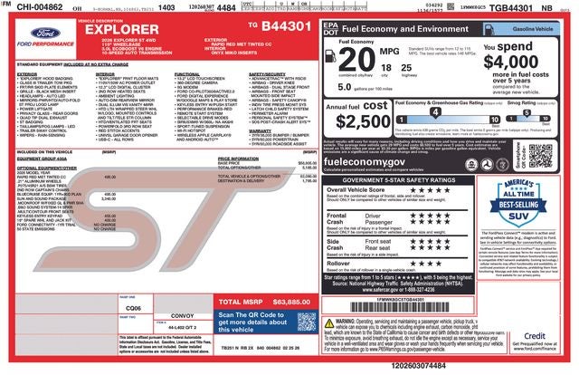 2026 Ford Explorer ST In-Transit