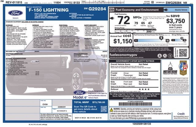 2025 Ford F-150 Lightning Flash