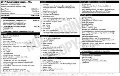 2017 Buick Encore Essence