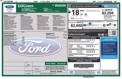 2018 Ford Explorer Platinum