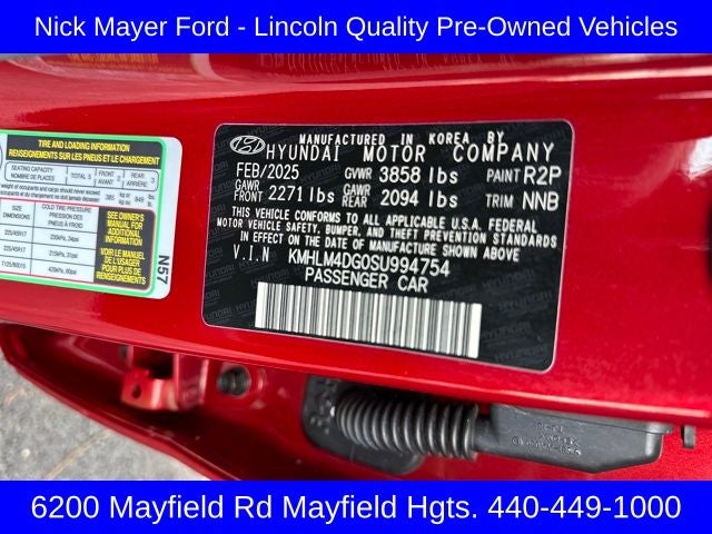 2025 Hyundai Elantra SEL Sport