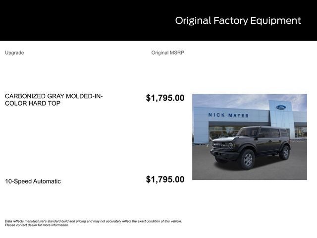 2026 Ford Bronco Big Bend