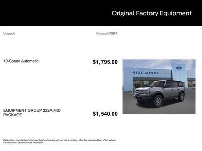 2025 Ford Bronco Big Bend