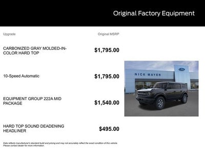 2026 Ford Bronco Big Bend