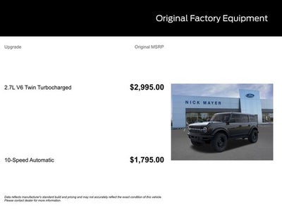 2026 Ford Bronco Badlands