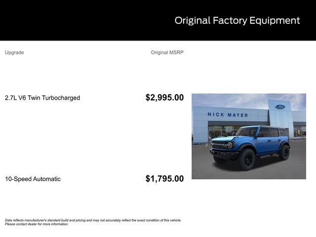 2026 Ford Bronco Badlands