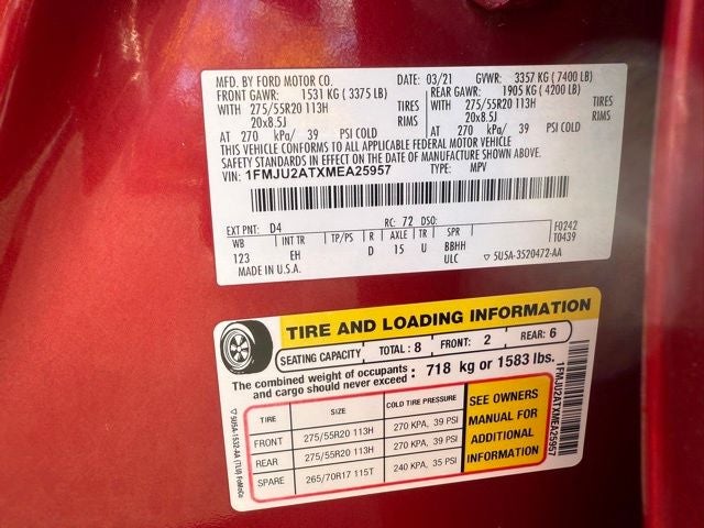 2021 Ford Expedition Limited