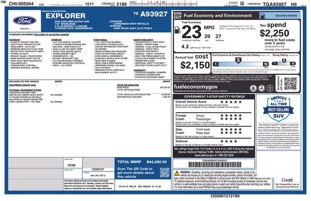 2026 Ford Explorer Active