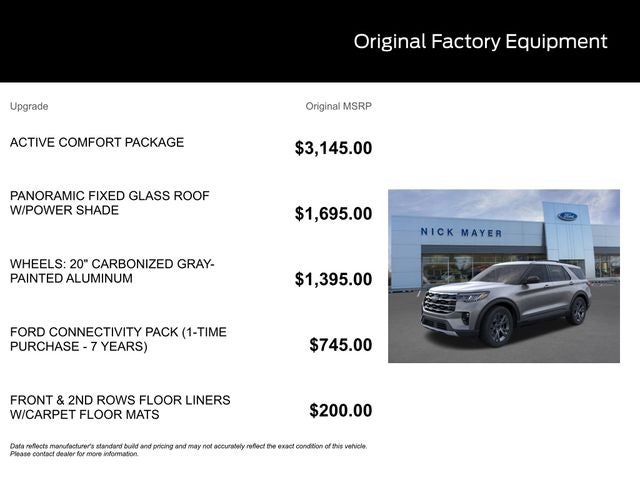 2026 Ford Explorer Active