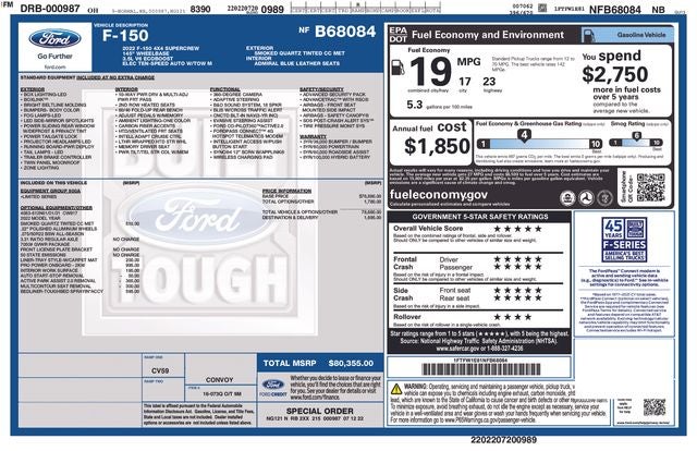 2022 Ford F-150 Limited