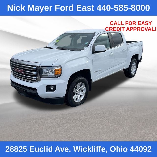 Used 2018 GMC Canyon SLE with VIN 1GTG6CEN8J1179211 for sale in Wickliffe, OH