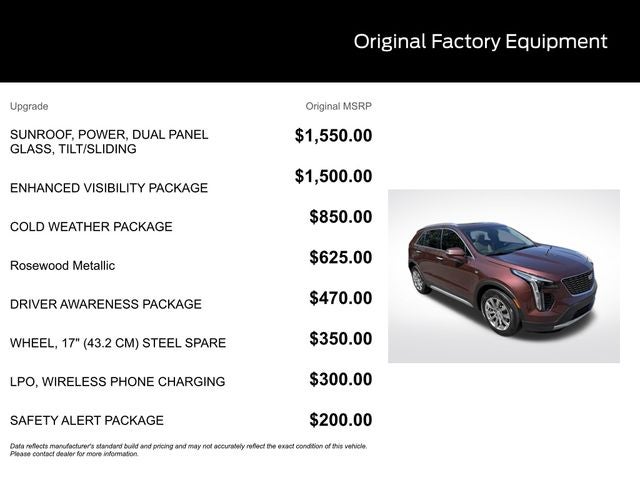 2022 Cadillac XT4 Premium Luxury