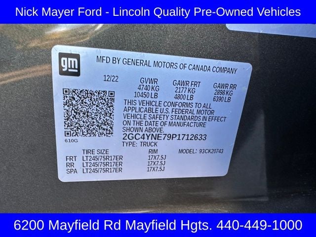 2023 Chevrolet Silverado 2500HD LT