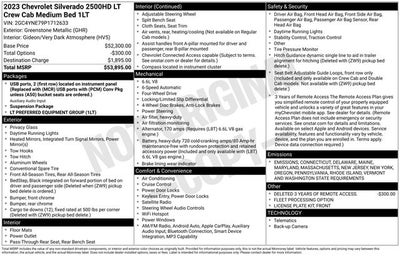 2023 Chevrolet Silverado 2500HD LT