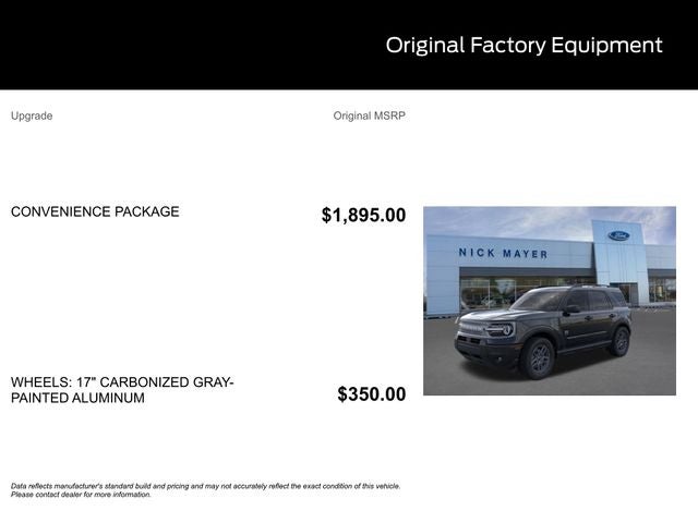 2026 Ford Bronco Sport Big Bend