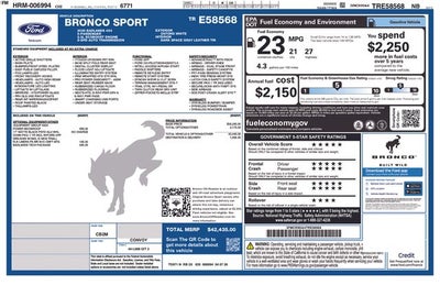 2026 Ford Bronco Sport Badlands IN-TRANSIT