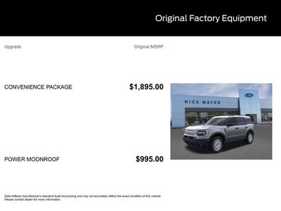 2025 Ford Bronco Sport Heritage