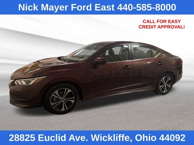 Used 2023 Nissan Sentra SV with VIN 3N1AB8CV7PY230867 for sale in Wickliffe, OH