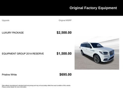 2020 Lincoln Navigator Reserve