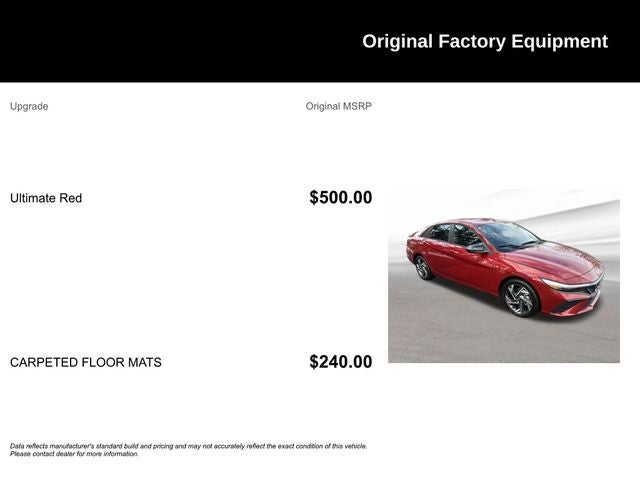 2025 Hyundai Elantra SEL Sport