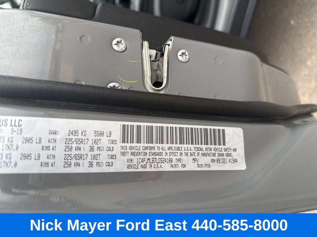 2020 Jeep Cherokee Latitude Plus