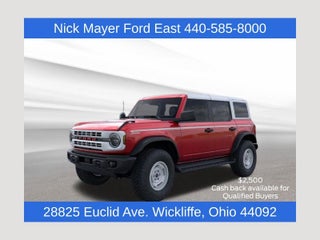 2025 Ford Bronco Heritage Edition