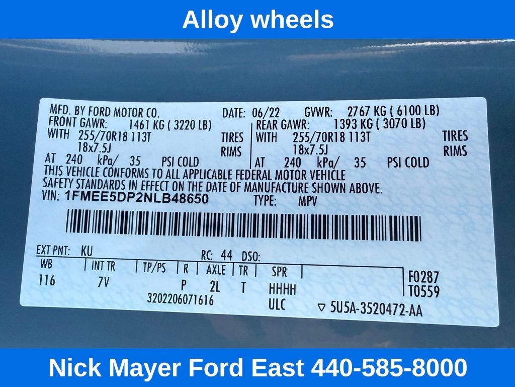 2022 Ford Bronco Outer Banks