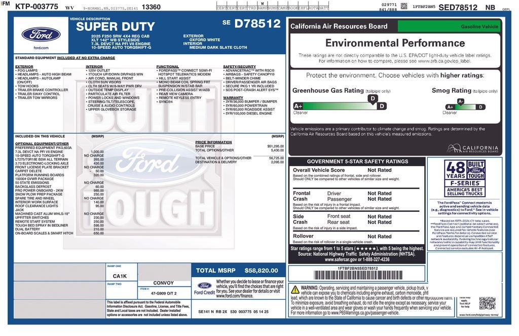 2025 Ford F-250SD XLT