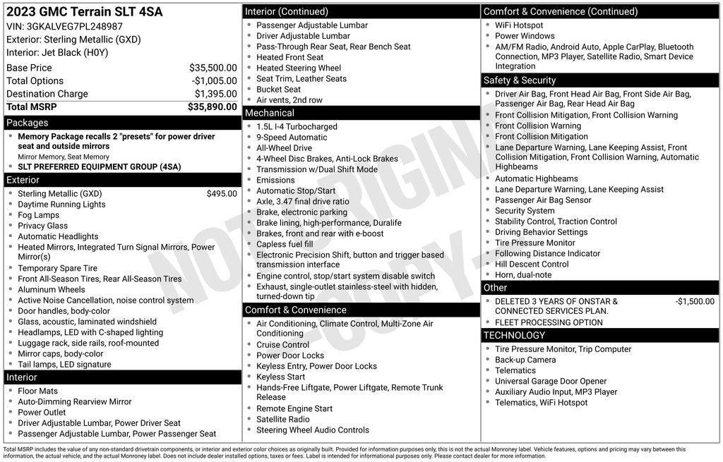 2023 GMC Terrain SLT