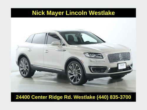 2019 Lincoln Nautilus Reserve