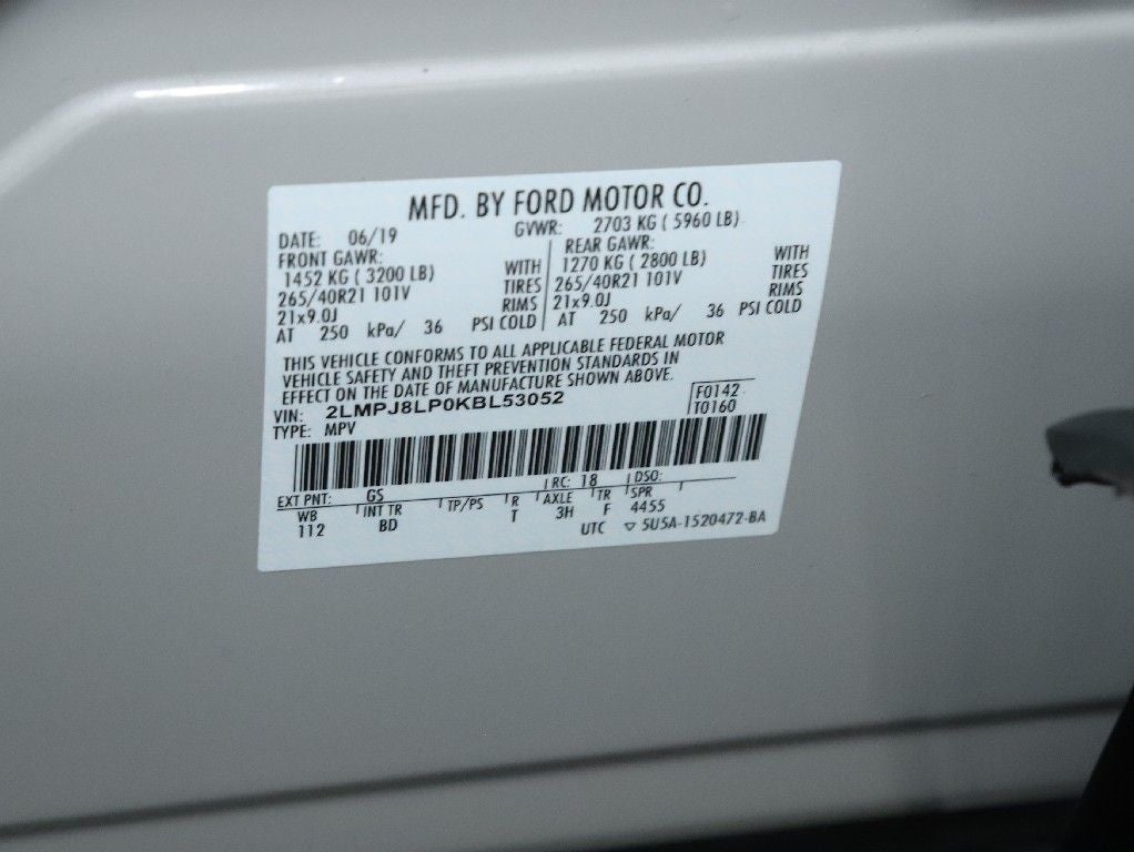 2019 Lincoln Nautilus Reserve