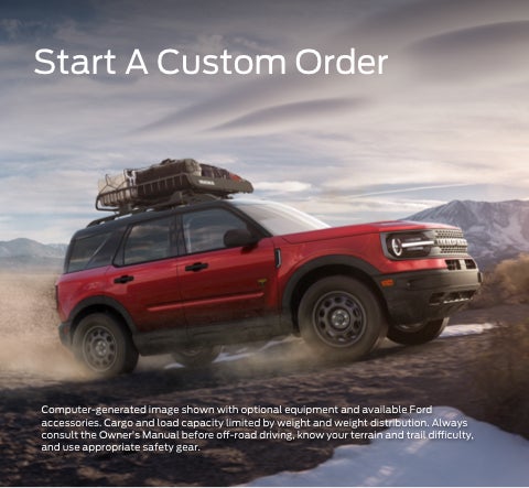 Start a custom order | Nick Mayer Ford East in Wickliffe OH