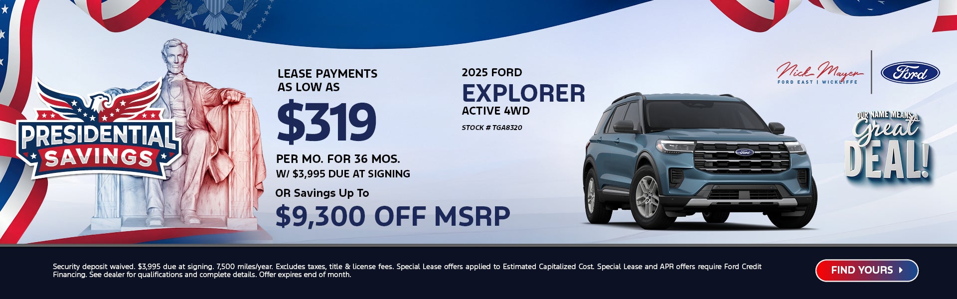 2025 Ford Explorer Active 4WD