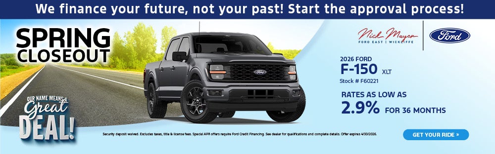 Nick Mayer Ford East 2025 F-150