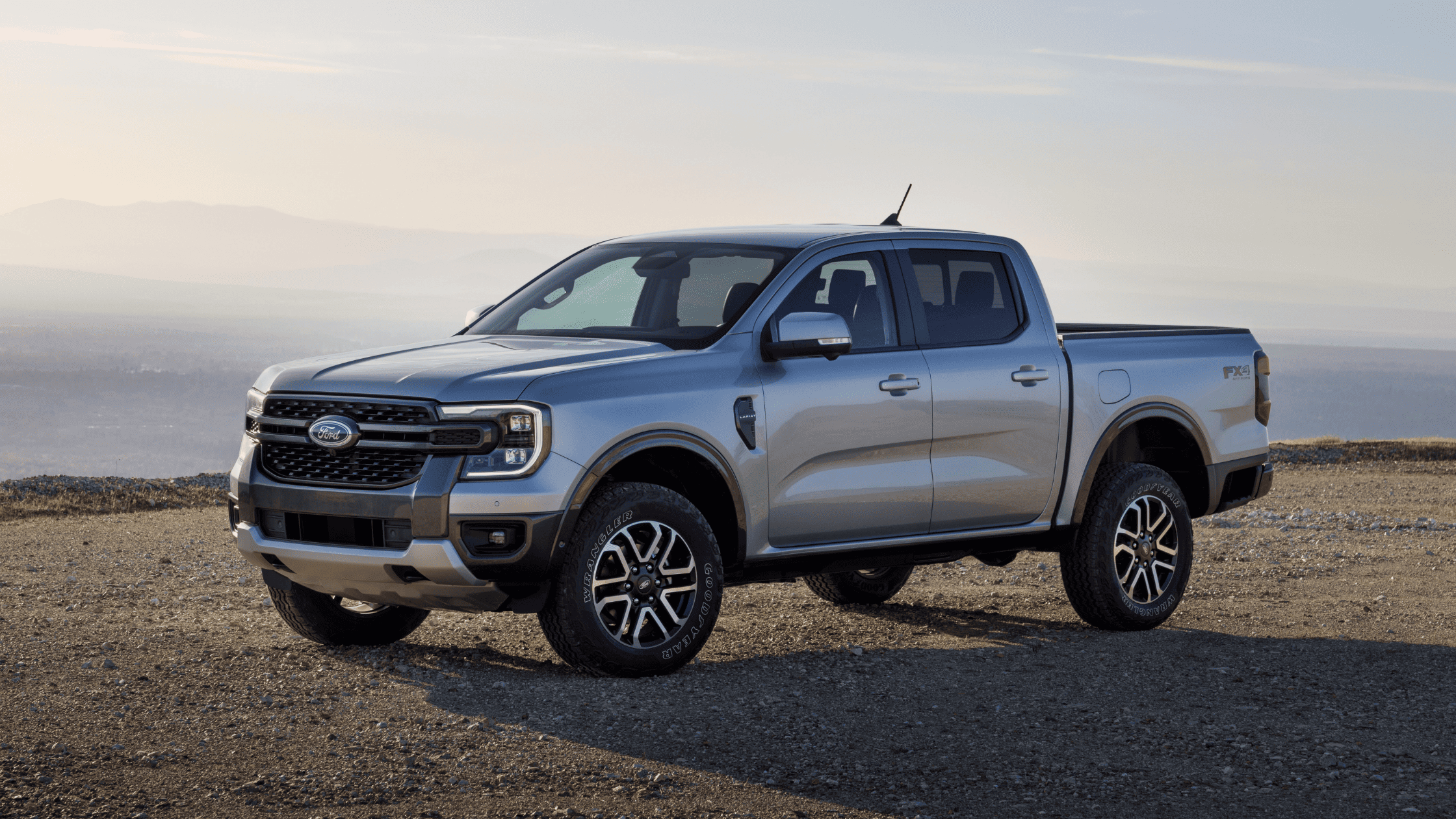 2025 Ford Ranger® midsize pickup in Shaker Heights, OH, displaying its rugged design and off-road-ready stance