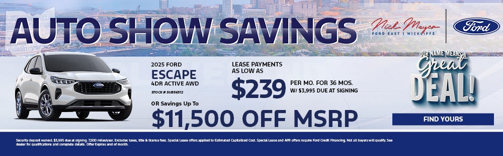 2025 Ford Escape 4DR Active AWD