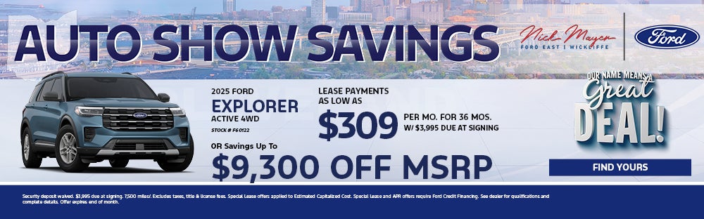 2025 Ford Explorer Active 4WD