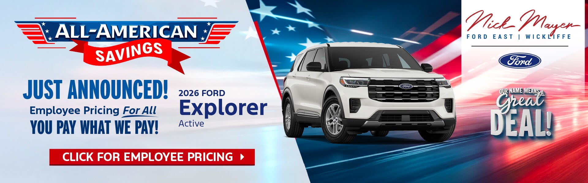 2026 Ford Explorer Active