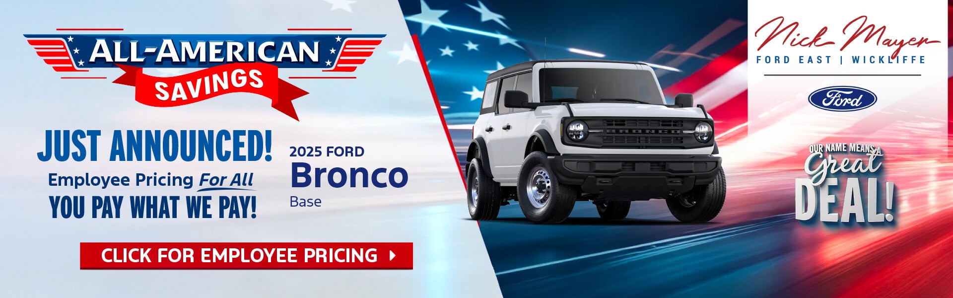 2025 Bronco base