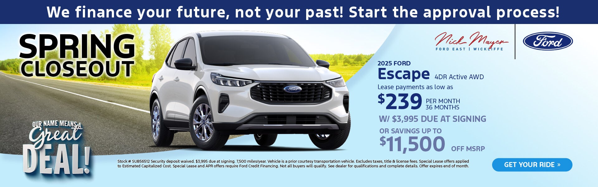 2025 Ford Escape 4DR Active AWD