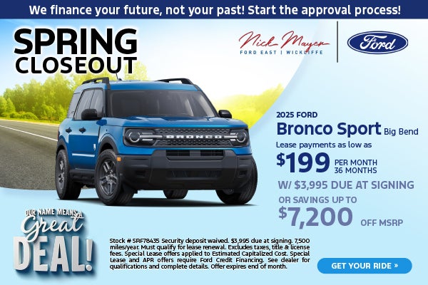 2025 Bronco Sport Big Bend