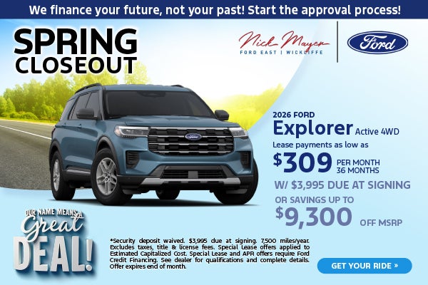 2025 Ford Explorer Active 4WD